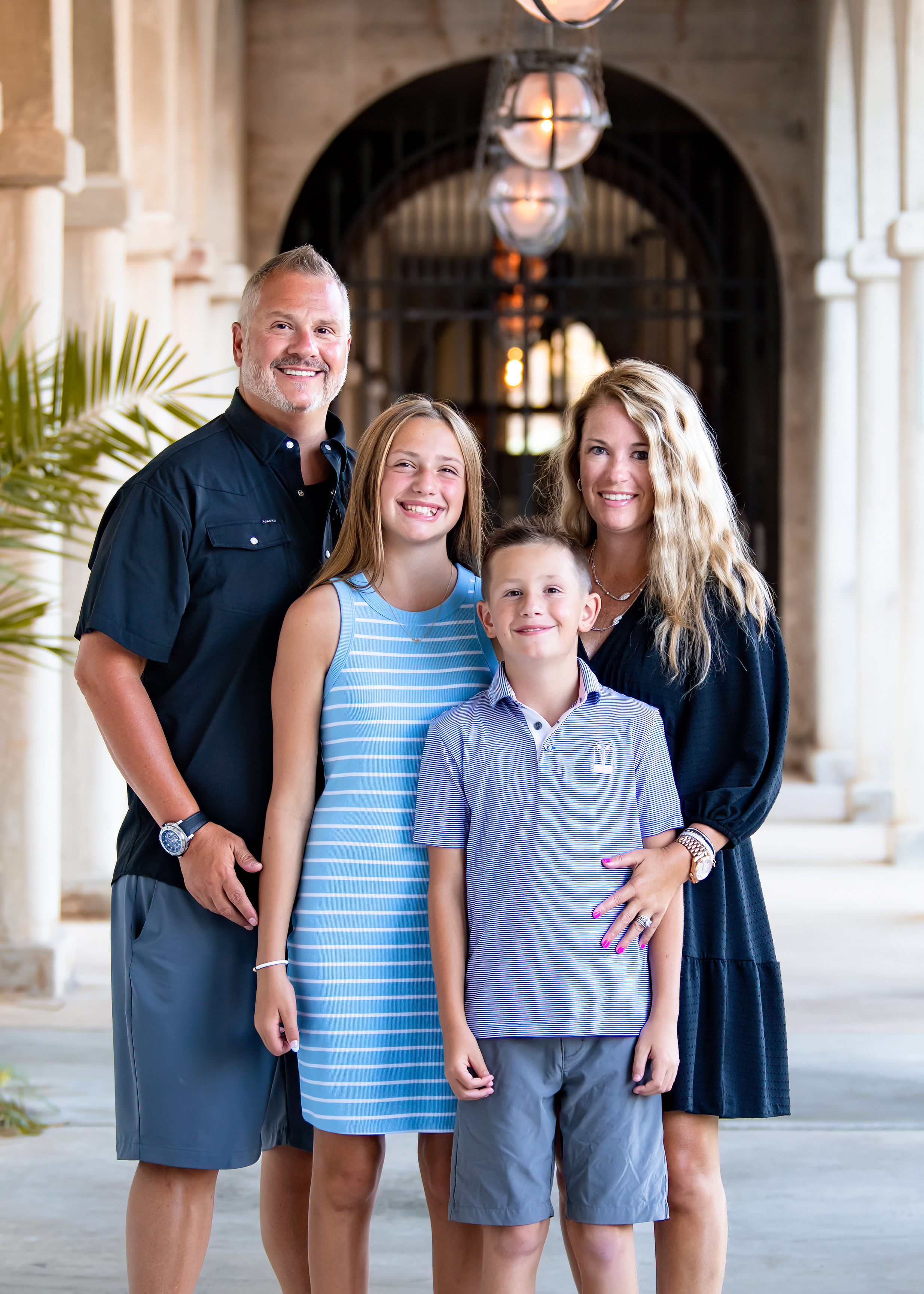 Dr. Bria with family